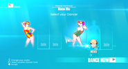 Just Dance 2019 coach selection screen (7th-gen)