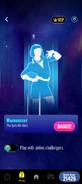 Just Dance Now coach selection screen (2024 update, phone)