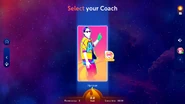 Just Dance 2024 Edition coach selection screen