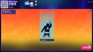Just Dance Now coach selection screen (2024 update, computer)