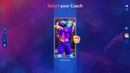 Just Dance 2024 Edition coach selection screen