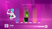 Just Dance 2018 coach selection screen (8th-gen, camera)