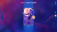 Just Dance 2024 Edition coach selection screen