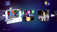 Candy on the Just Dance 2014 menu