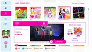 Juicevip jd2021 menu.png (1.55 MB) Juice (VIPMADE) on the Just Dance 2021 menu