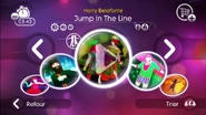Jump in the Line on the Just Dance 2 menu