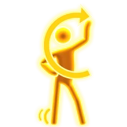 Solo Gold Move pictogram (type 2) (Party in the U.S.A.)