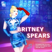 Image posted by Just Dance’s official Twitter account to celebrate Britney Spears’s birthday[8]