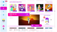 Cotton Eye Joe on the Just Dance 2019 menu