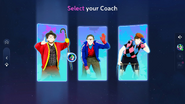 Just Dance 2023 Edition coach selection screen