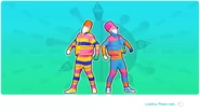 Just Dance 2020 loading screen