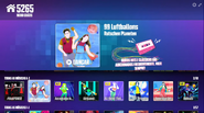 99 Luftballons on the Just Dance Now menu (outdated)