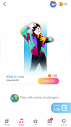 Just Dance Now coach selection screen (2020 update, phone)