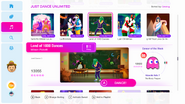 Land Of 1000 Dances on the Just Dance Unlimited menu (2019)