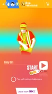 Just Dance Now coach selection screen (2017 update, phone)