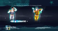 Just Dance 2017 coach selection screen