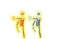Yellow-greenish glow (Gibberish)