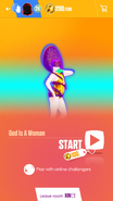 Just Dance Now coach selection screen (2017 update, phone)