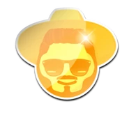 Golden avatar