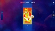 Just Dance 2024 Edition coach selection screen