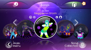 Boom on the Just Dance 3 menu (Wii/PS3)