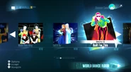 Built For This on the Just Dance 2015 menu