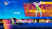 Cola Song on the Just Dance 2018 menu