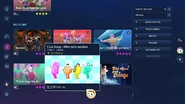 Cola Song (Candy Version) on the Just Dance 2023 Edition menu