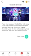 Newsfeed for the "Galactic Groove!" playlist