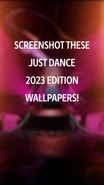 Promotional image introducing Instagram Stories of wallpaper backgrounds[19]