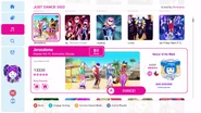 Jerusalema on the Just Dance 2022 menu