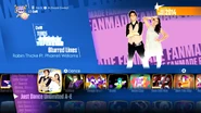 Blurred Lines (Fanmade Version) on the Just Dance 2018 menu (updated assets)
