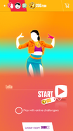 Just Dance Now coach selection screen (2017 update, phone)