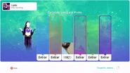 Just Dance 2020 coach selection screen