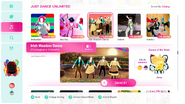 Irish Meadow Dance on the Just Dance 2020 menu