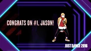 Post celebrating the song reaching #1 in the charts