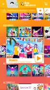Despacito on the Just Dance Now menu (2017 update, phone)