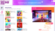 Oh No! on the Just Dance Now menu (2020 update, computer)