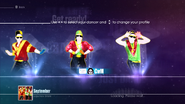 Just Dance 2016 coach selection screen