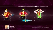 Just Dance 2017 coach selection screen (Classic, 8th-gen, controller)