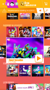 Sweet Sensation on the Just Dance Now menu (2017 update, phone)