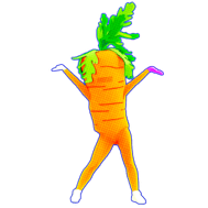 3rd sticker on Just Dance 2018 (C)