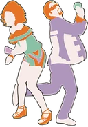The album coach seen in The Art of Just Dance (10th Anniversary Edition)
