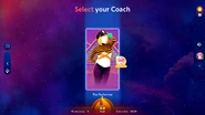 Just Dance 2024 Edition coach selection screen