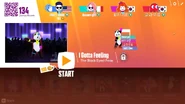 Just Dance Now coach selection screen (2017 update, computer)