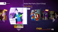 Make The Party (Don’t Stop) on the Just Dance 4 menu (Wii/PS3/Wii U)
