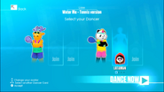 Just Dance 2019 coach selection screen (7th-gen)