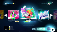 Boom Clap on the Just Dance 2015 menu