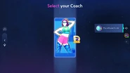 Just Dance 2023 Edition coach selection screen