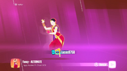 Just Dance 2018 coach selection screen (controller)